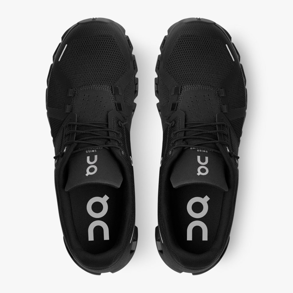 On Cloud 5 Men's Sneakers Black | WHP389-CA