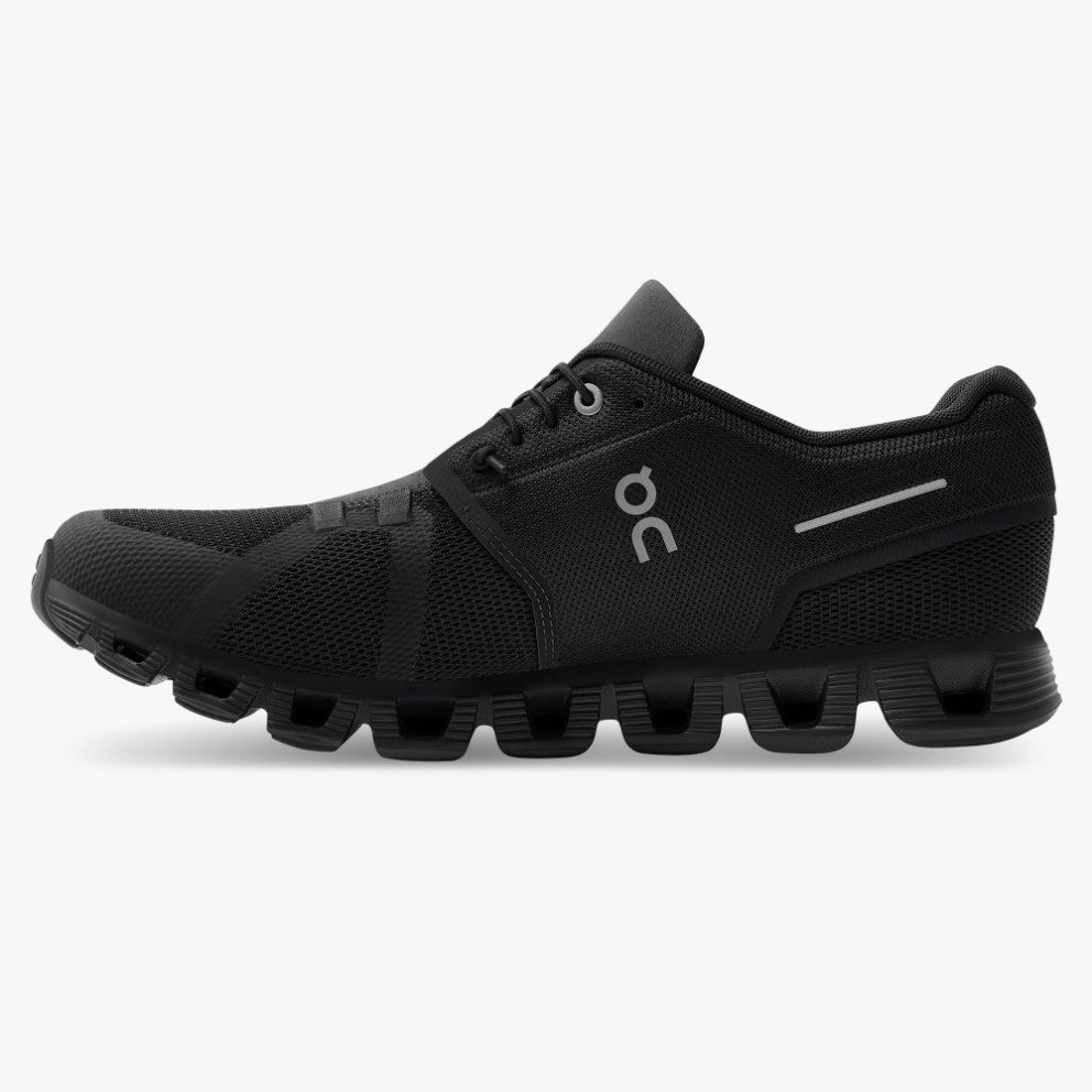 On Cloud 5 Men's Sneakers Black | WHP389-CA