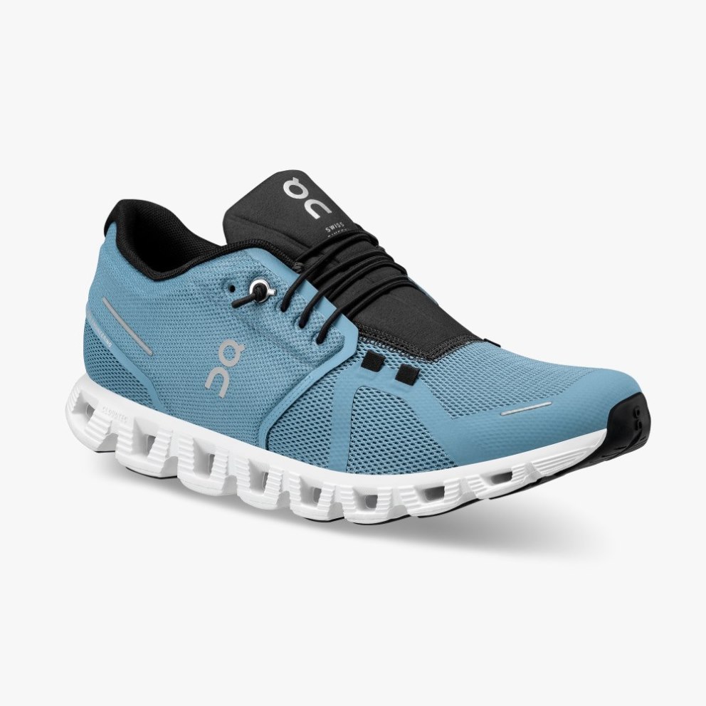 On Cloud 5 Men's Sneakers Turquoise | QAG169-CA