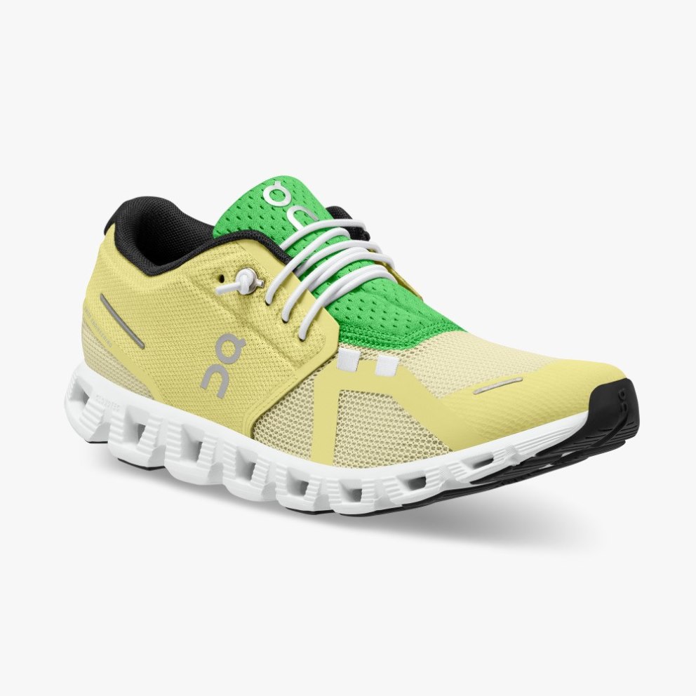 On Cloud 5 Push Women's Sneakers Yellow | ONW427-CA