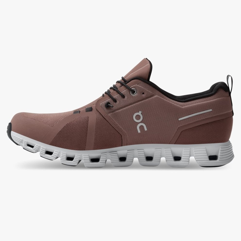 On Cloud 5 Waterproof Men's Sneakers Brown | KMA683-CA