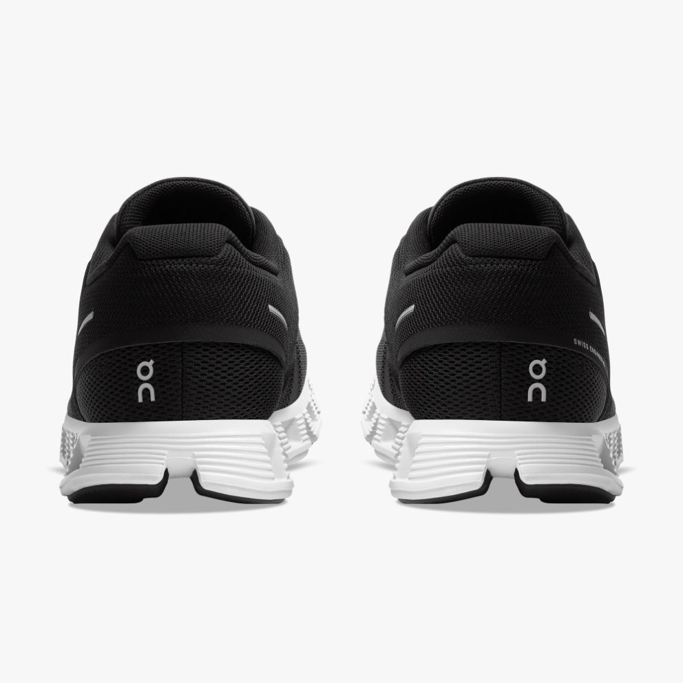 On Cloud 5 Women's Sneakers Black | KOS413-CA