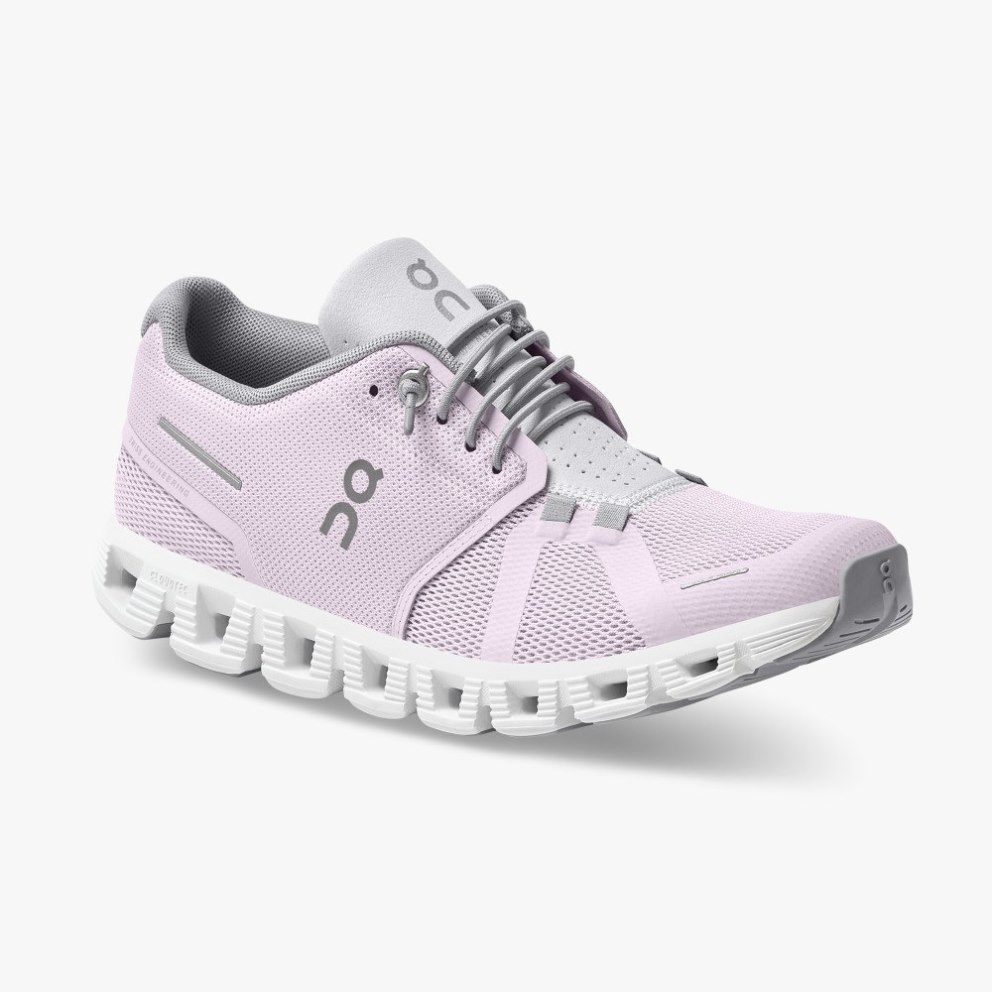 On Cloud 5 Women's Sneakers Pink | SKA395-CA