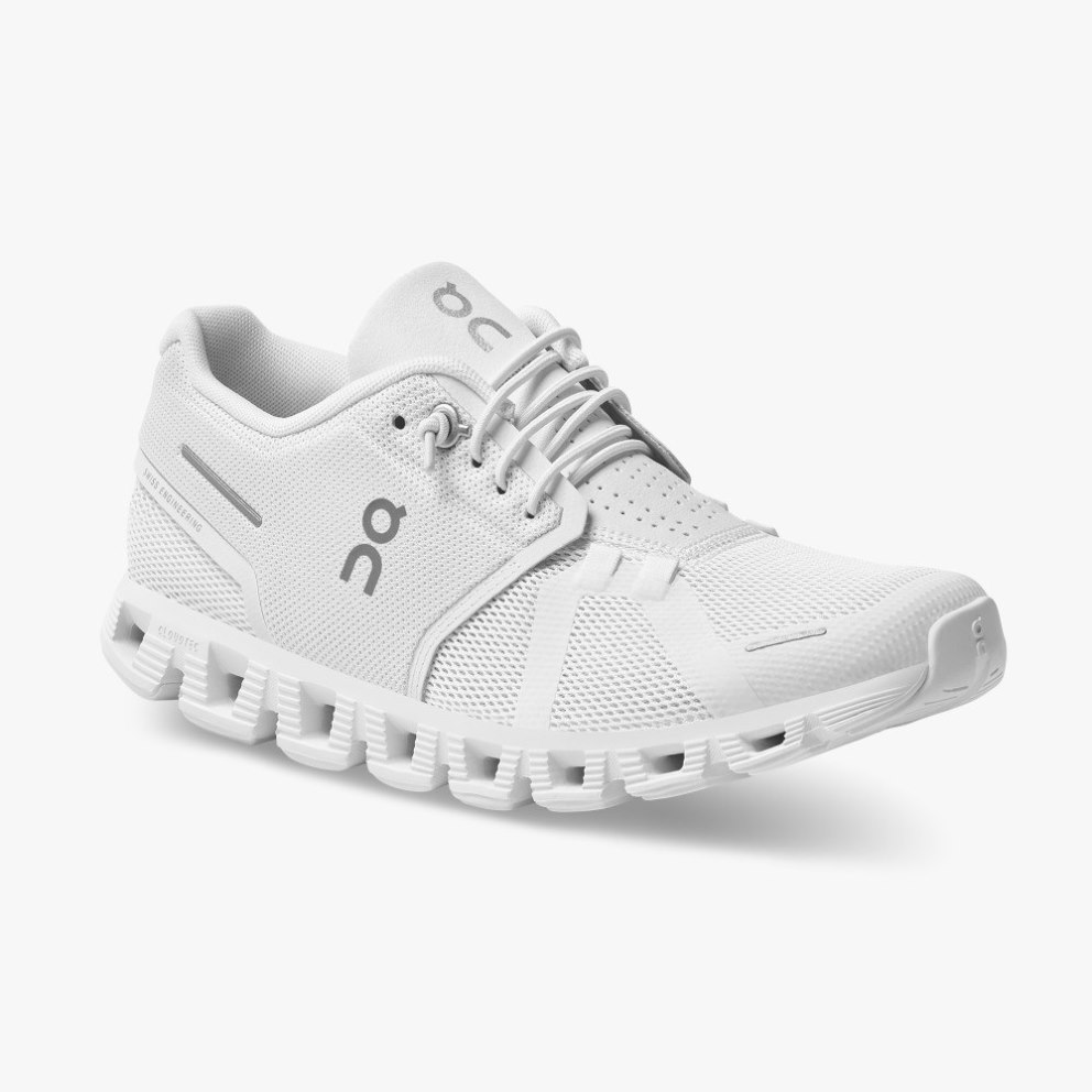 On Cloud 5 Women's Sneakers White | DSG647-CA