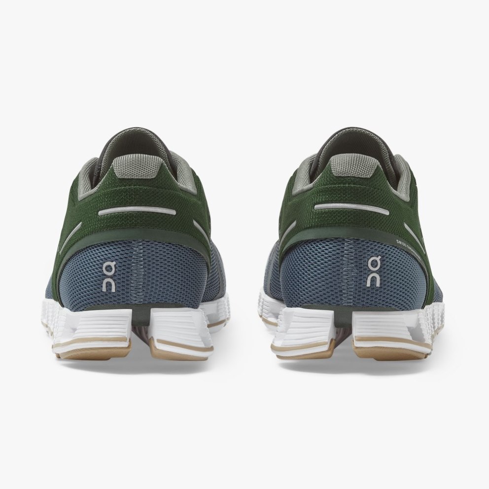 On Cloud 70 | 30 Men's Sneakers Green / Navy | THG638-CA