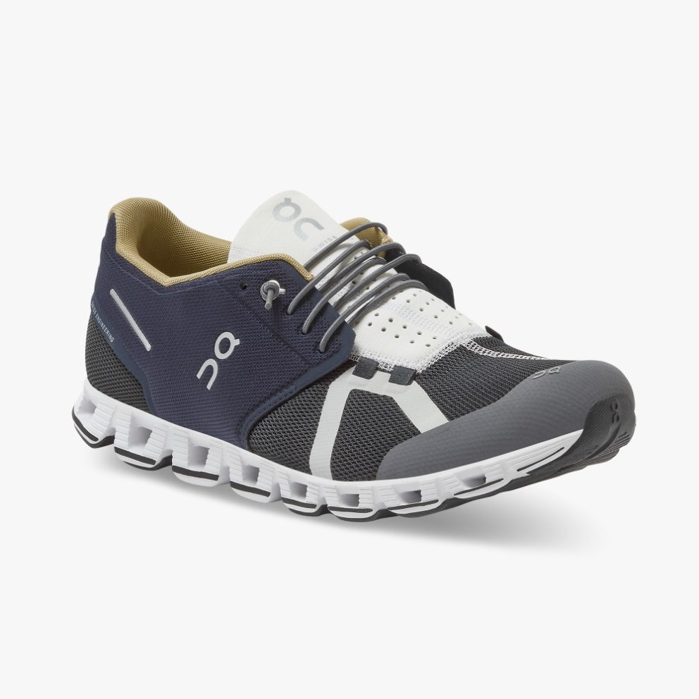 On Cloud 70 | 30 Men's Sneakers Navy / Black | KVA170-CA