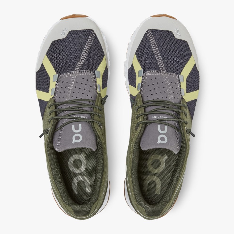 On Cloud 70 | 30 Women's Sneakers Olive / Navy | YAW179-CA