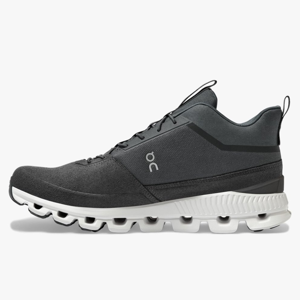 On Cloud Hi Men's Sneakers Black | GLC205-CA