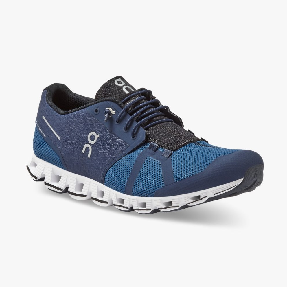 On Cloud Men's Sneakers Blue | TBD904-CA