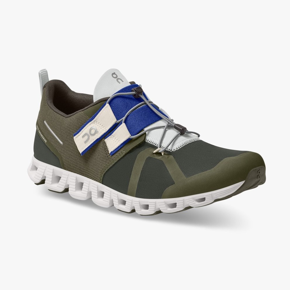 On Cloud Nexus Men's Sneakers Olive | ECD267-CA