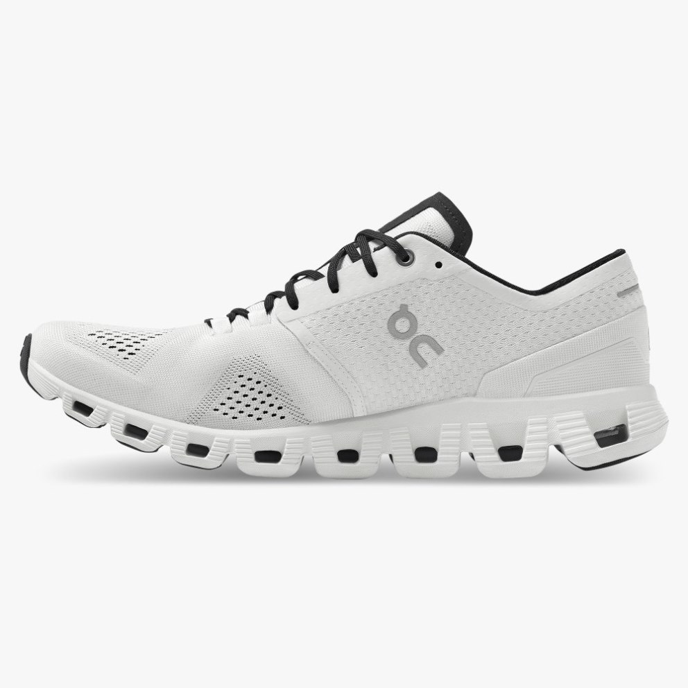 On Cloud X Men's Training Shoes White | YTK937-CA