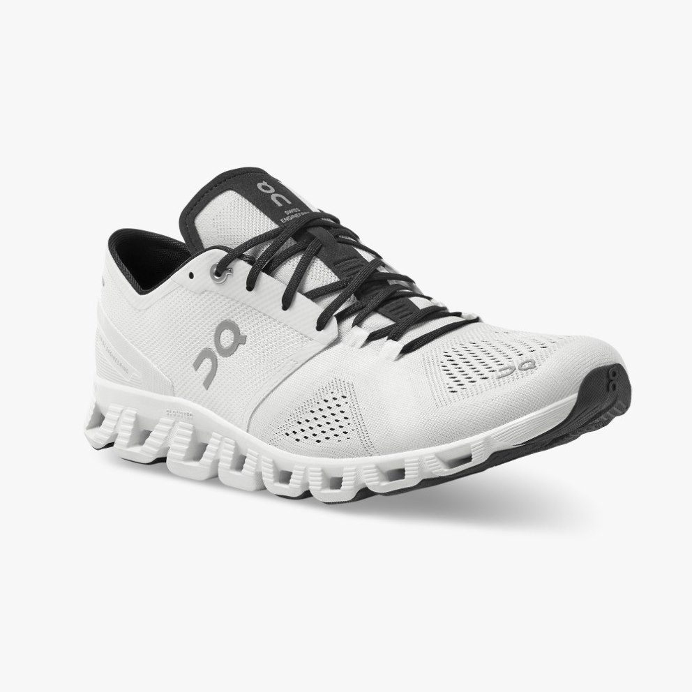 On Cloud X Men's Training Shoes White | YTK937-CA