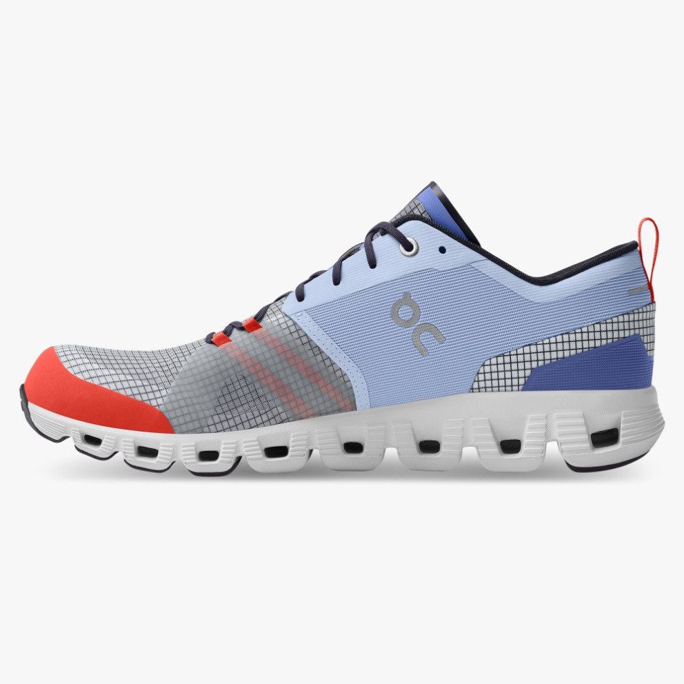 On Cloud X Shift Men's Training Shoes Blue / Grey | CMS378-CA