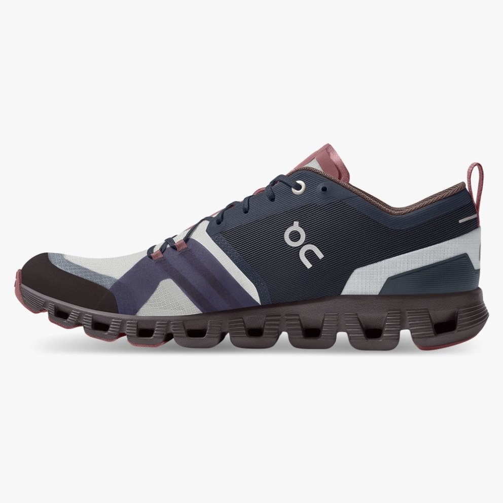 On Cloud X Shift Men's Training Shoes Navy | FOC423-CA