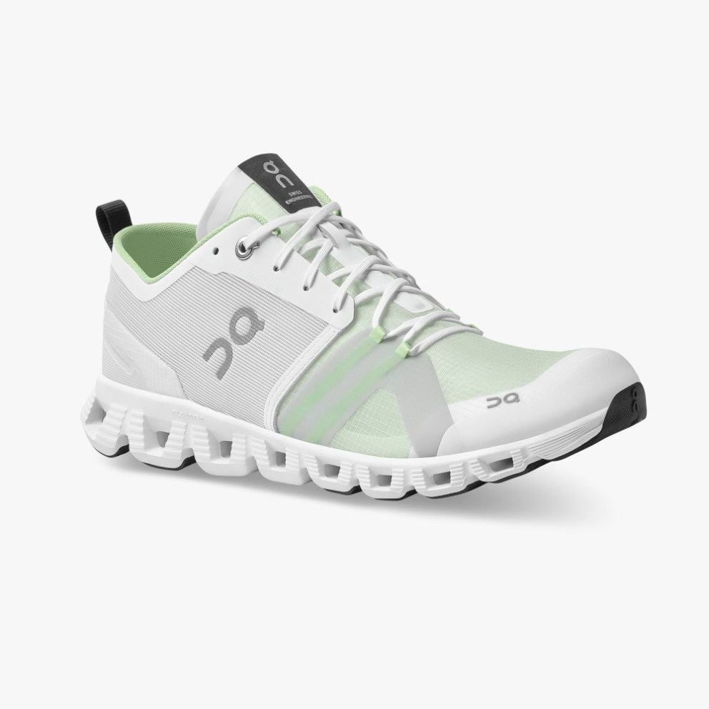 On Cloud X Shift Men's Training Shoes Light Grey / Mint | JFR470-CA