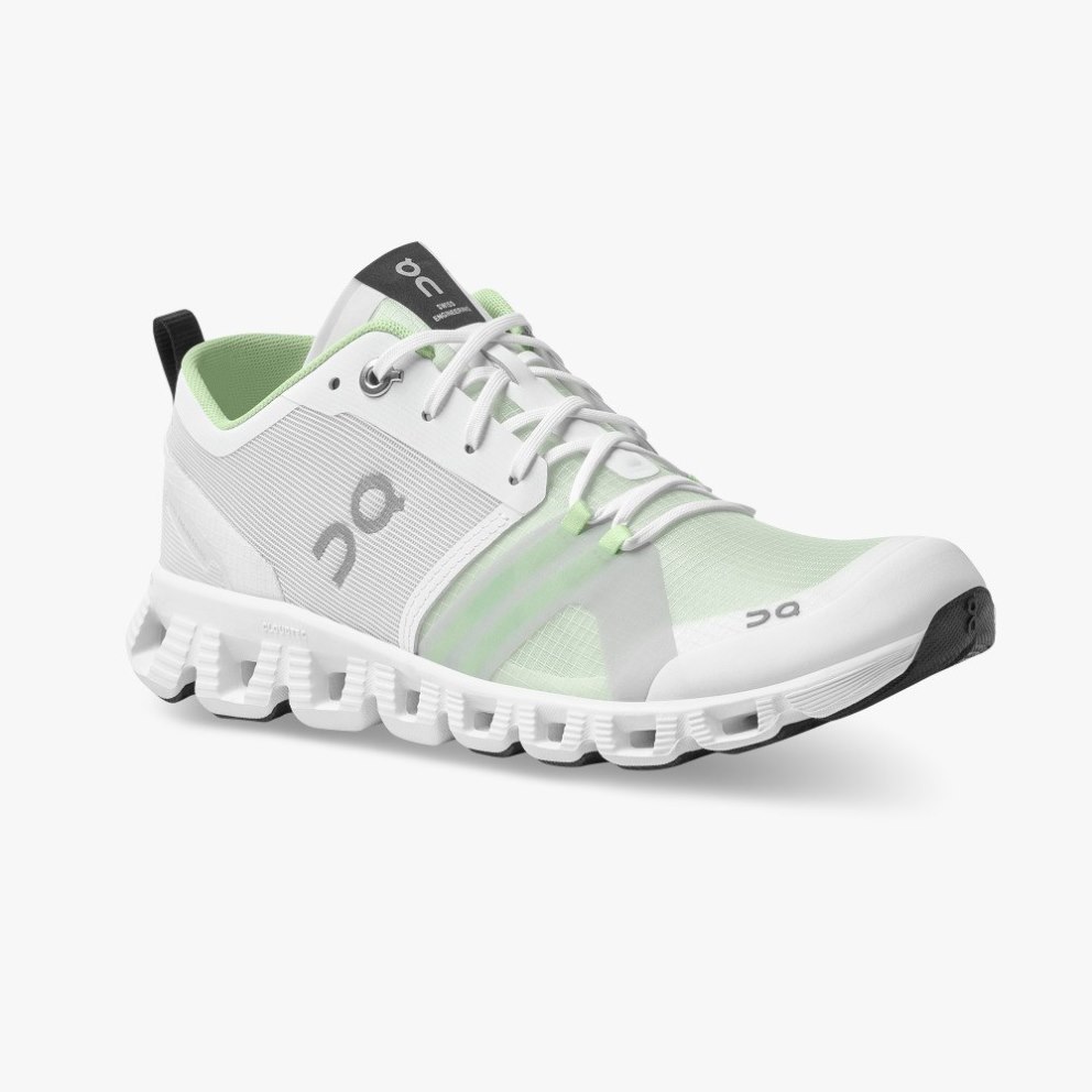 On Cloud X Shift Women's Training Shoes White / Mint | SND361-CA