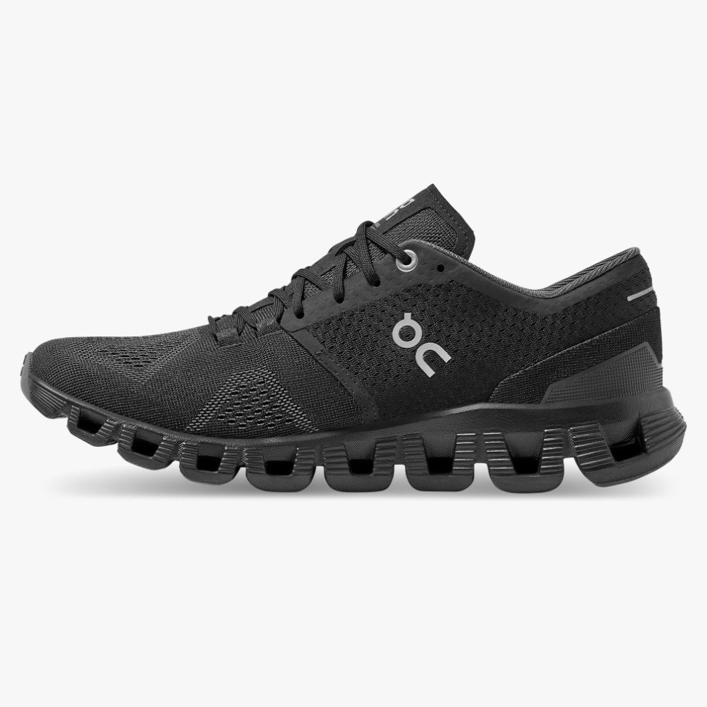 On Cloud X Women's Training Shoes Black | MLX190-CA