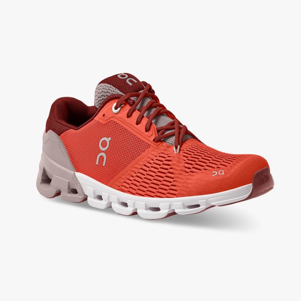 On Cloudflyer Women's Running Shoes Red | TGL309-CA