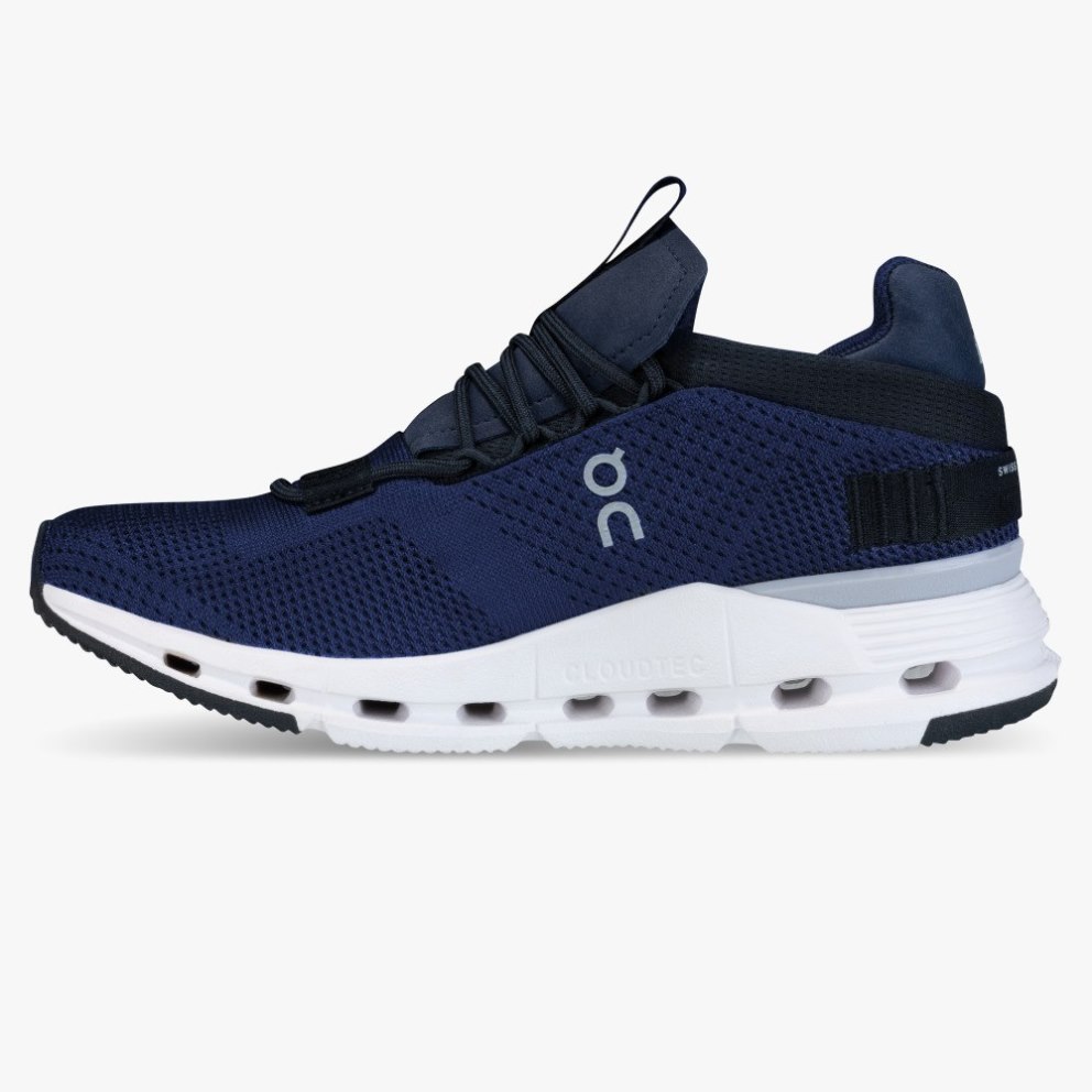 On Cloudnova Women's Sneakers Navy | PJZ204-CA