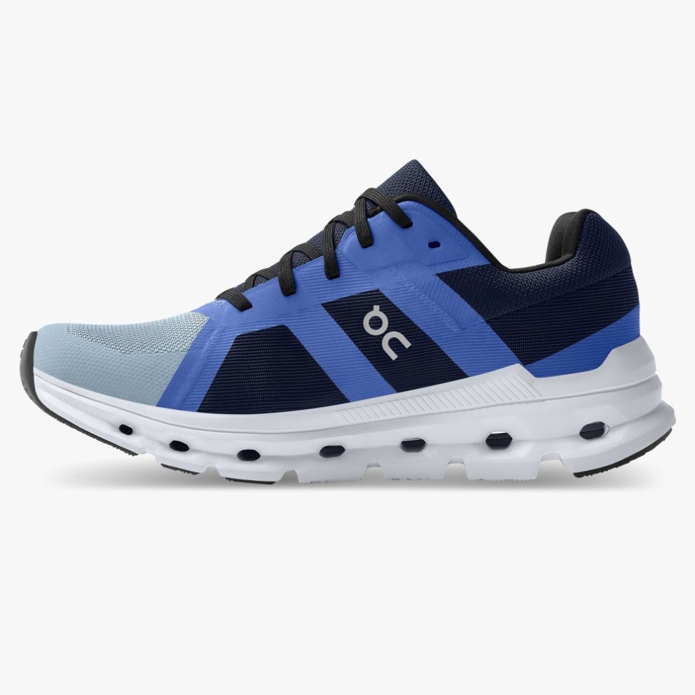 On Cloudrunner Women's Running Shoes Blue | YSQ756-CA