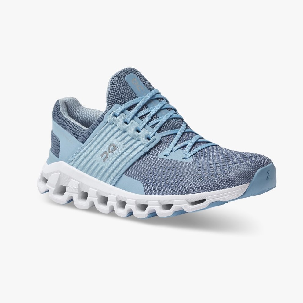 On Cloudswift Women's Running Shoes Blue | VWI743-CA