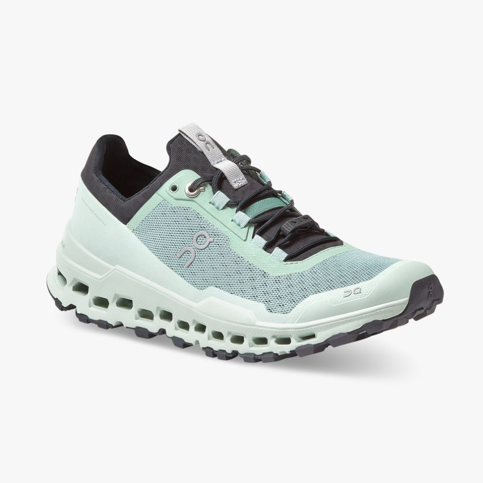 On Cloudultra Women's Hiking Shoes Mint | WJQ837-CA