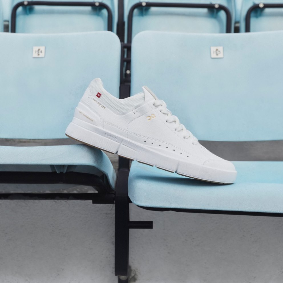 On Cloud THE ROGER Centre Court Men's Sneakers White | NPU391-CA