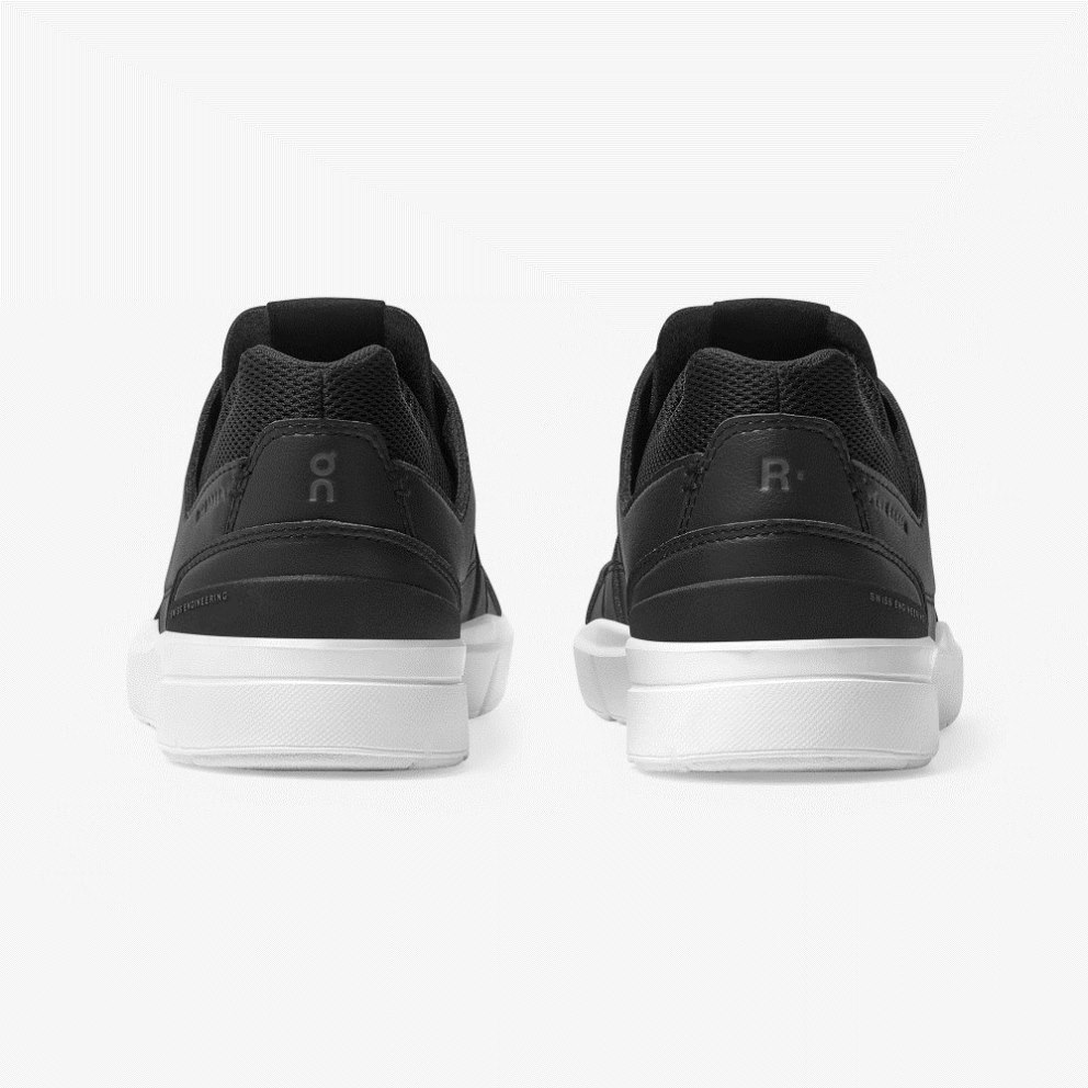 On Cloud THE ROGER Clubhouse Men's Sneakers Black | KRA146-CA