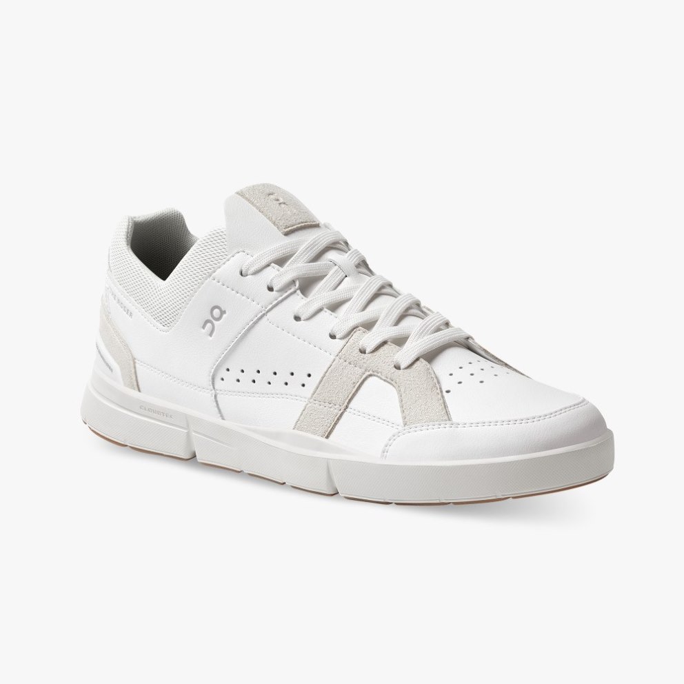 On Cloud THE ROGER Clubhouse Men's Sneakers White | SVJ781-CA