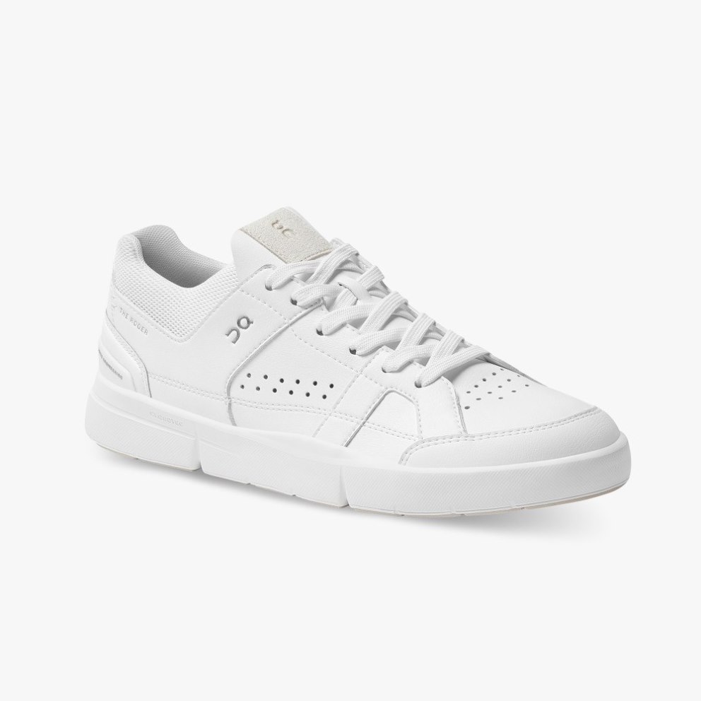 On Cloud THE ROGER Clubhouse Men's Sneakers White | THG415-CA