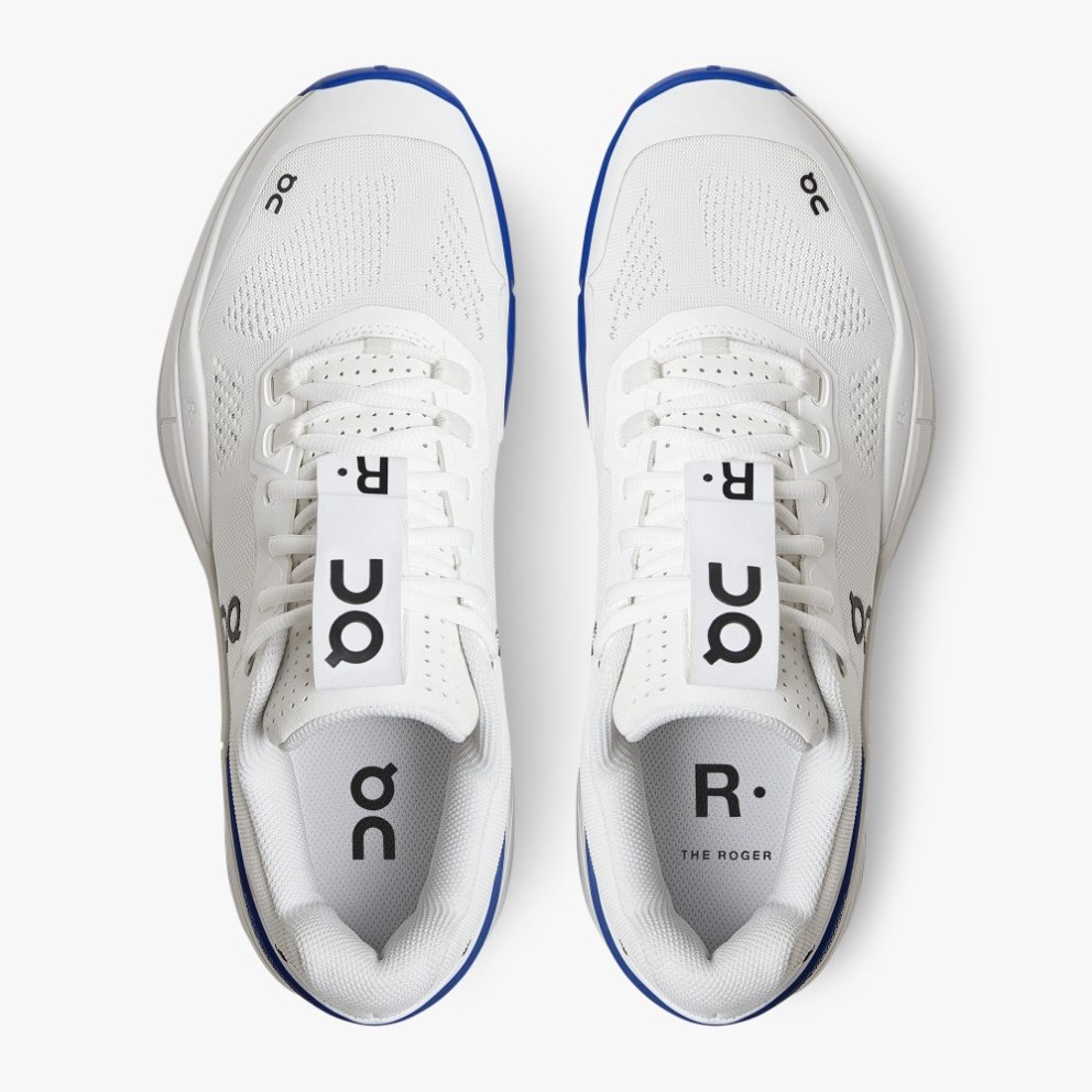 On Cloud THE ROGER Pro Men's Training Shoes White / Blue | EMS012-CA