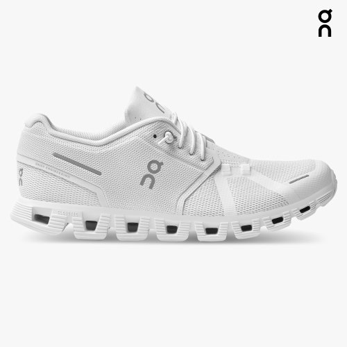 On Cloud 5 Men's Sneakers White | NJO017-CA