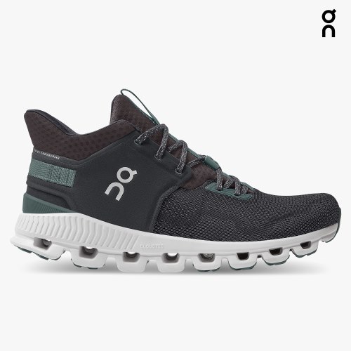 On Cloud Hi Edge Men's Sneakers Black | OVW169-CA