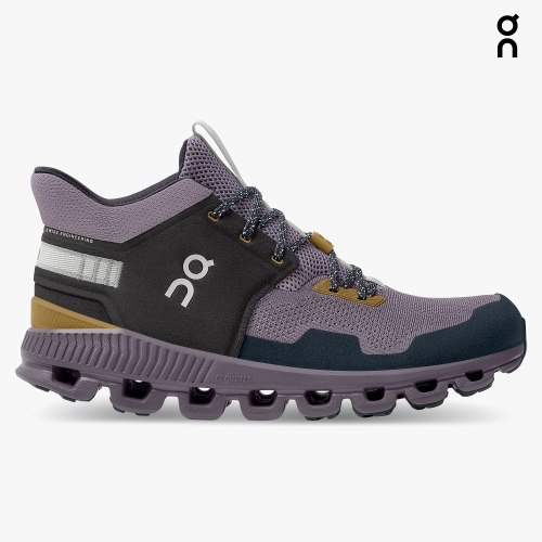 On Cloud Hi Edge Men's Sneakers Light Purple | OVT401-CA