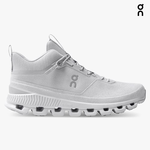 On Cloud Hi Men's Sneakers Light Grey | BGH819-CA