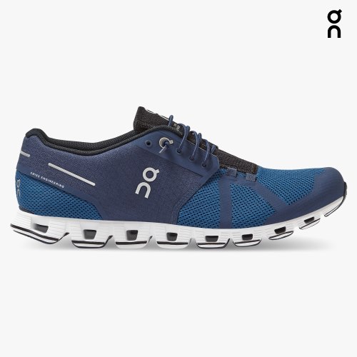 On Cloud Men's Sneakers Blue | TBD904-CA