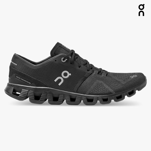 On Cloud X Men's Training Shoes Black | ITZ748-CA