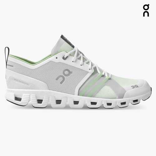 On Cloud X Shift Men's Training Shoes Light Grey / Mint | JFR470-CA