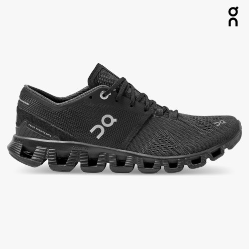 On Cloud X Women's Training Shoes Black | MLX190-CA