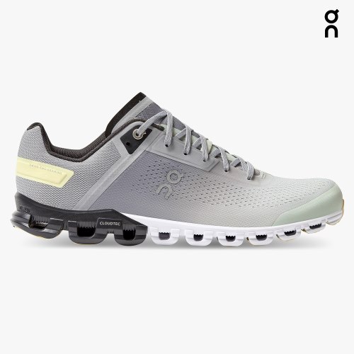 On Cloudflow Men's Running Shoes Grey | AQV903-CA