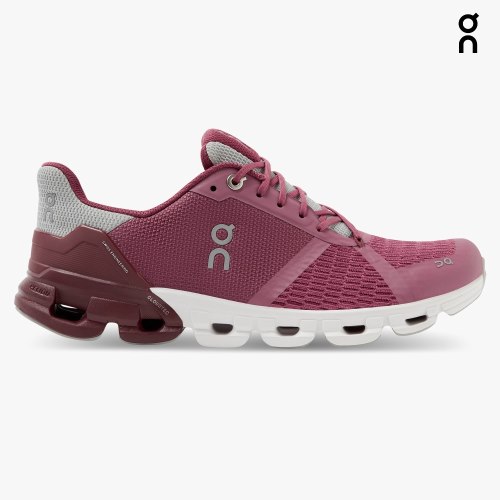 On Cloudflyer Women's Running Shoes Fuchsia | RVJ483-CA