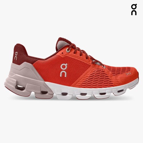 On Cloudflyer Women's Running Shoes Red | TGL309-CA