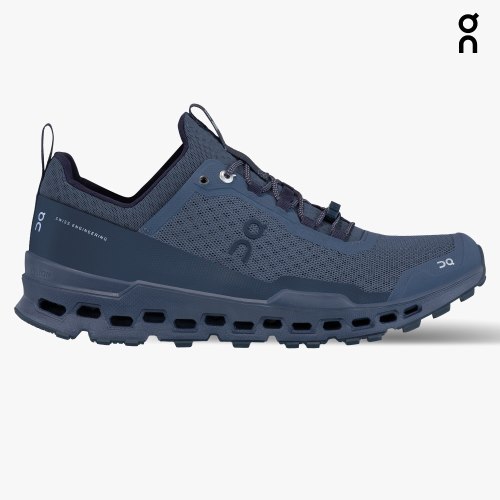 On Cloudultra Nite Men's Hiking Shoes Navy | YZJ735-CA