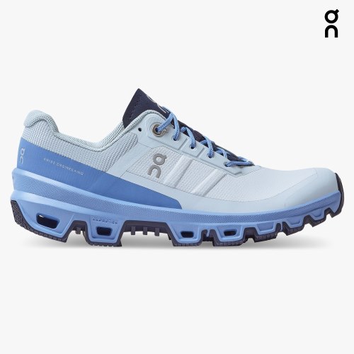 On Cloudventure Women's Hiking Shoes Light Blue | SVO347-CA