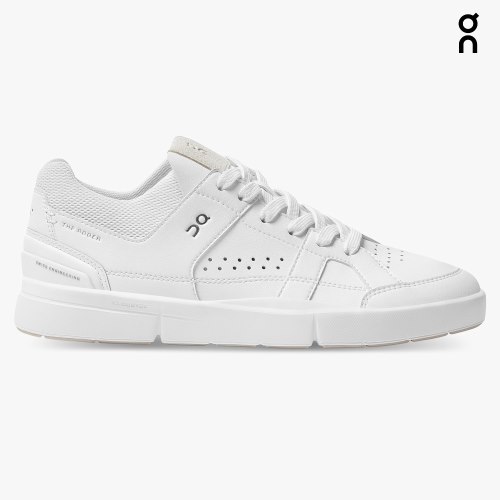 On Cloud THE ROGER Clubhouse Men's Sneakers White | THG415-CA